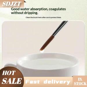 SDJZT Chuyên Nghiệp Thu Nhỏ Sơn Bàn Chải Drybrush Micro Chi Tiết Sơn Bàn Chải Thiết Lập Nhỏ Tốt Chi Tiết Bàn Chải Cho Acrylic Màu Nước