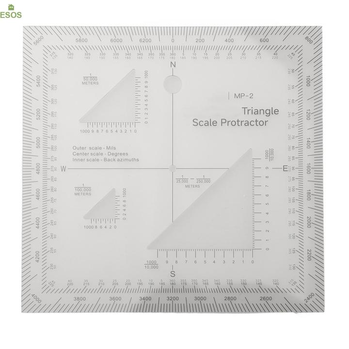 【ESOS】 Map Scale Ruler for For construction Engineering Survey and ...