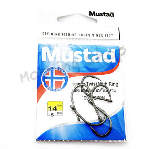 ตัวเบ็ด ตะขอเบ็ด Mustad มัสตาร์ด ISEAMA ตูดห่วง 10903SPBN🐟🐟