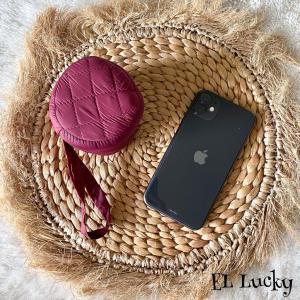 Mukena traveling mini pouch Alyssa Travel Parasit Korea Premium | Mukena Travel Pouch Tas Mini 2in1