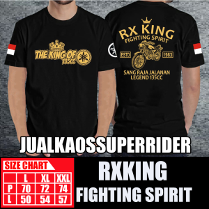 BAJU KAOS DISTRO THE KING OF 135cc