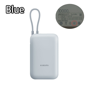 [SG In Stock]Xiaomi 3C Power Bank 22.5W Fast Charge 10000mAh Built-in Type-C Cable CCC Certification