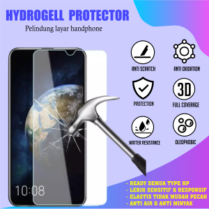 [ANTIGORES] Pelindung Layar Depan Belakang Screen Guard Hydrogell All Type Samsung 0ppo Vivo Samsung ip-hone Redmi Xiaomi Realme Nokia Asus