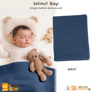 BABY LEON Selimut Bayi Newborn Selimut Bayi Baru Lahir Baby Blanket Selimut Tidur Bayi Perlengkapan Tidur Bayi Alas Tidur Bayi BS-W01