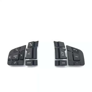 Left Right Car Multi Function Steering Wheel Switch Button Cover Trim For Land Rover Discovery Sport 2015 2016 2017 2018 2019