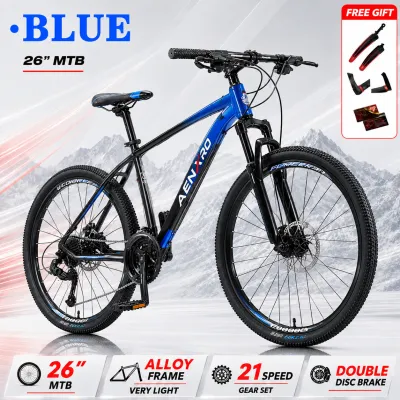 AENXRD Mountain Bike 26inch 21 SPEED Adult Bicycles Bike Disc brake No assembly required