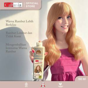 Cultusia Natural Color With keratin & Zaitun Harvest Gold 160ml