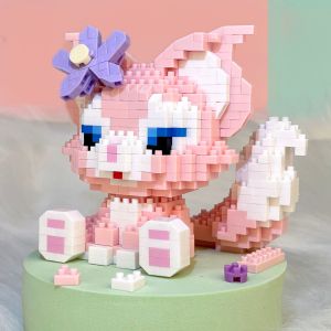 Building Blocks Toys Cute Mini Kuromi My Melody Cinnamoroll Dog DIY Toys 3D Model Education Toys for Girls