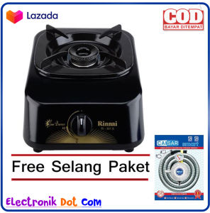 Rinnai RI301S Kompor 1 tungku + CAISAR Selang Paket - PAKET HEMAT