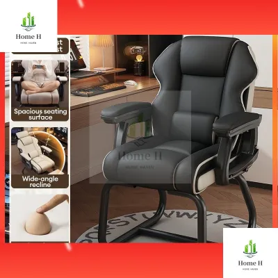 High-back Ergonomic home office Chair Study chair with leg rest Comfortable Gaming chair/ Adjustable Computer chair