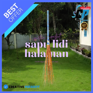 Sapu Lidi Taman Murah Gagang Panjang / Sapu lidi cocok digunakan sehari hari