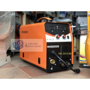 Máy Hàn Jasic MIG 200S - Cuộn 15kg và 5kg đều lắp được - Tùy chọn dây 3m và 5m