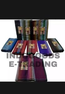 Kain Sarung Wadimor Standar Motif Garis Kotak Dengan Bahan Premium Ukuran Dewasa