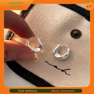 ❣️❣️❣️ Women Ear Hoop Earrings Versatile Sweet Girl Trendy Earrings Fashion Jewery Allergy Party New Year Gifts Accessories