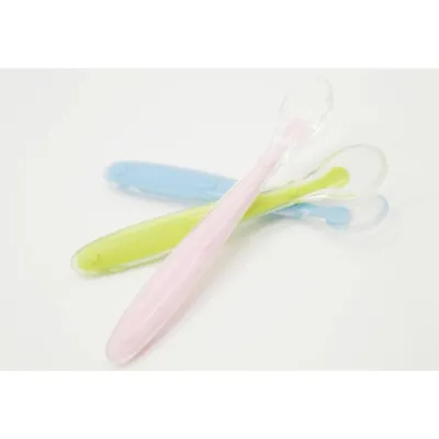 Sendok Makan Bayi / Baby Safety Spoon / Sendok Makan Bahan Silikon