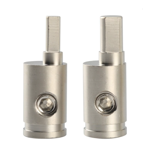 Brass Wire Terminal Reducers Metal Auto Sound Connector Reducers Simple Installs for Auto Sound Amplifier Installations