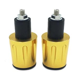 Phụ kiện xe máy nhôm tay lái Grips kết thúc cắm Mũ Univesal 7/8 "22 Mét xe máy Thanh tay cầm kết thúc thay thế