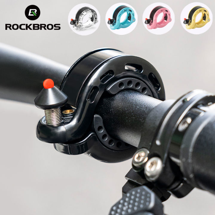 ROCKBROS Hidden Bicycle Bell High Decibel Lightweight Convenient Cycling  Invisible Horn City Bike Child Stainless Aluminum Alloy Bike Bell Cycling 