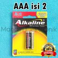Baterai ABC Alkaline ORIGINAL AA A2 / AAA A3 / Isi 2 / Isi 6 isi 4+2 Pcs. 