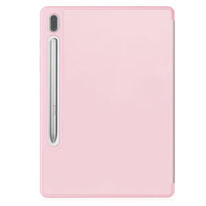 PsDs Samsung Tab S10 FE Plus 13.1-inch 2025 X620 X626 Unbreakable Pencil Holder TPU Smart Auto Sleep Wake-up Cover Case