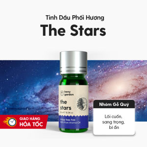 Tinh Dầu Thơm Phối Hương THE STARS Mới (Gỗ Mới Lạ) HENY GARDEN Xông Thơm Phòng Khuếch Tán Làm Nến Thơm Thư Giãn Giúp Dễ Ngủ 10mL
