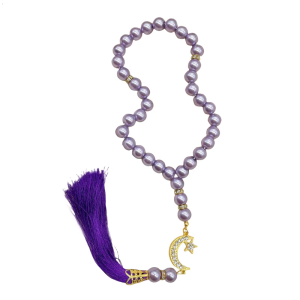 33 Bead Glass Rosary for Daily Wear and Reflection Islamic Prayer Beads Bracelet Handmade Cultural Gift for Muslims