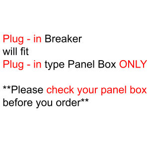 koten circuit breaker plug in or bolt on 2 pole KCB 15a 20a 30a 40a 60a 100a VLT