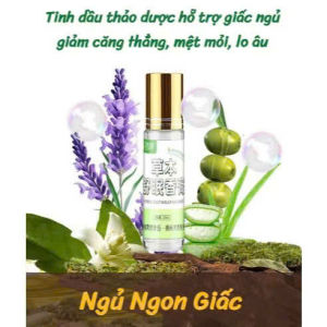 SET 3 CHAI Tinh Dầu Tạo Cảm Giác Thư Thái Với Thành Phần Thiên Nhiên Dịu Nhẹ Dễ Sử Dụng Vào Buổi Tối Trước Khi Đi Ngủ