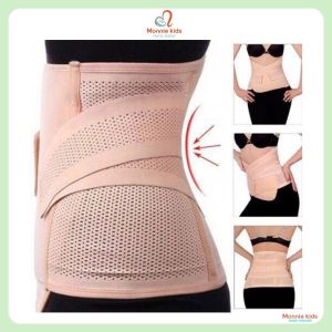 Đai nịt bụng cho mẹ sau sinh gen bụng chất liệu cao cấp mềm mại cho mẹ - Monnie Kids