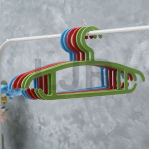 LJR Hanger baju dewasa plastik simple tebal tidak mudah patah anti slip