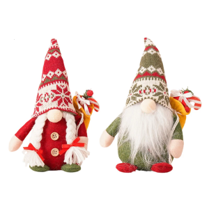 Christmas Gnomes Plush DecorsHandmade Swedish Tomte Gnomes Nisse Scandinavian Ornament Elf Dwarf for Home Decorations