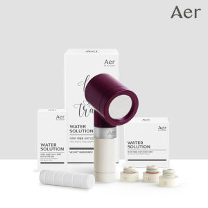 [AER] (Must Have Item) Travel Mini Shower Head Set with Filter/Compact Portable Shower Filter Gift Set
