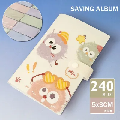 Raih Tantangan Menabung dengan Album Foto 240 Slot Saving Album yang Lucu
