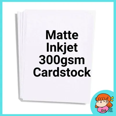 🇸🇬 WHOLESALE 180/230/300 GSM A4 Thick Cardstock Art Card White Plain Nana Paper Studio
