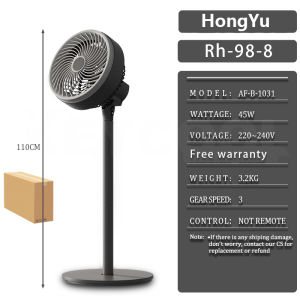 Buy 1 take 1 - 18/16 inch Wall Fan with Remote 5 Blades Electric Fan Energy Saving Ultra Quiet Motor Adjustment Fan