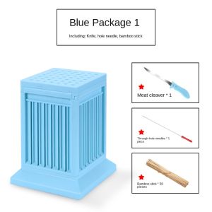 Barbecue Artifact Meat Piercing Device Fast Commercial And Household Use 50 Skewer BBQ