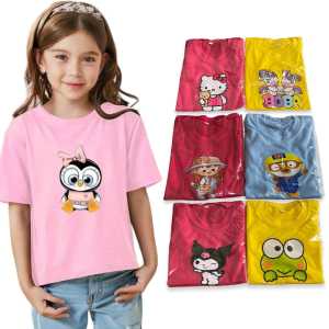 OBRAL [ Kaos Karakter Lucu Anak  Usia 1 Sampai 12 Tahun Baju Atasan Anak Karakter Cewe Cowo