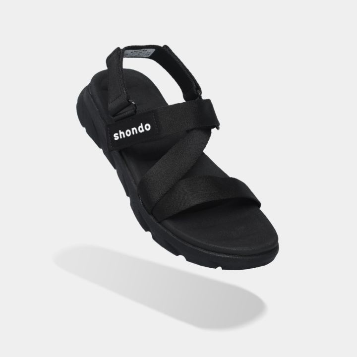 Gi%C3%A0y%20Sandals%20Nam%20N%E1%BB%AF%20Unisex%20%C3%8Am%20Ch%C3%A2n%20Shondo%20F6%20Sport%20%C4%90en%20Full%20F6S301%20-%20Image%203