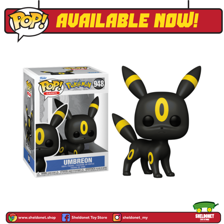 FUNKO POP! GAMES: Pokemon - Umbreon (Figura Da Collezione In Vinile, Altezza 9,5 Cm)