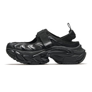 ANTA Women Beach Sandals Breathable Non-Slip Chunky Heel Mary Jane Shoes 922528501 Legit Official Store