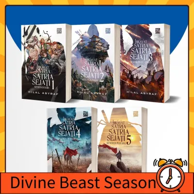 Anime booksSET Siri Hikayat Satria Satria Sejati ( 1 Set 5 Buku)
