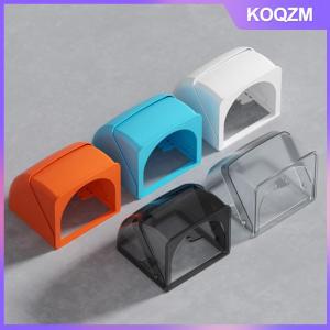 KOQZM 86 Type Outdoor Socket Protective Cover Bathroom Electric Plug Waterproof Cover Power Outlet Rainproof Box Electrical Supplies