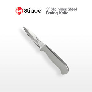 SLIQUE Stainless Steel Kitchen Knife - Pairing | Utility | Bread | Slicer | Chef | Butcher | Santoku | Shear