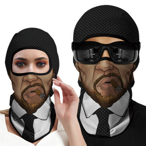 Halloween Masks 3D Printed Balaclava Men Women Cycling Skull Full Face Mask Hiking Camping Hunting Cap Neck Head Face Warm Cover H260928