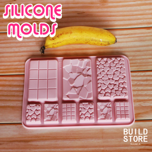 Silicon Molds for DIY Arts Epoxy Shapes Keychains Food - Letters Animals Shapes