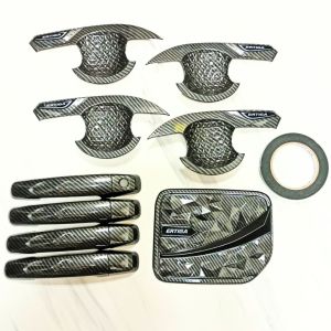 Paket Outer Handle Tank Cover Bensin Mobil Ertiga Lama 2012-2017 Carbon