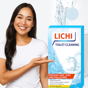 LICHI Toilet Cleaning น้ำยาทำความสะอาดอันทรงพลัง ขจัดสิ่งปนเปื้อนในท่อระบายน้ำและทำความสะอาดห้องน้ำ แทรกซึมลึก ล้างคราบหินปูน คราบสบู่ คราบคราบไขมัน ยับยั้งแบคทีเรีย ป้องกันกลิ่นไม่พึงประสงค์ ใช้งานง่าย ปลอดภัย 100% เหมาะสำหร