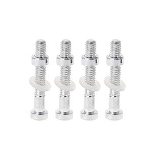 M2.5x18.5/16.5/13.5/11.5/10.5/7.5mm Screws Bolt Nut Turntable Cartridge Stylus Mounting Vinyl for LP Record Player Screw