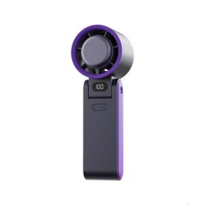 LED Display Cooling Fan Desktop Fan 3600mAh Convenient Small Desk Fan Table Fan ABS Texture Suitable for Camping