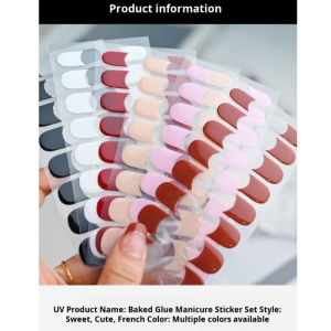 UV Curing Nail Art Stickers Waterproof Durable Special Effects Technology Nail Patches